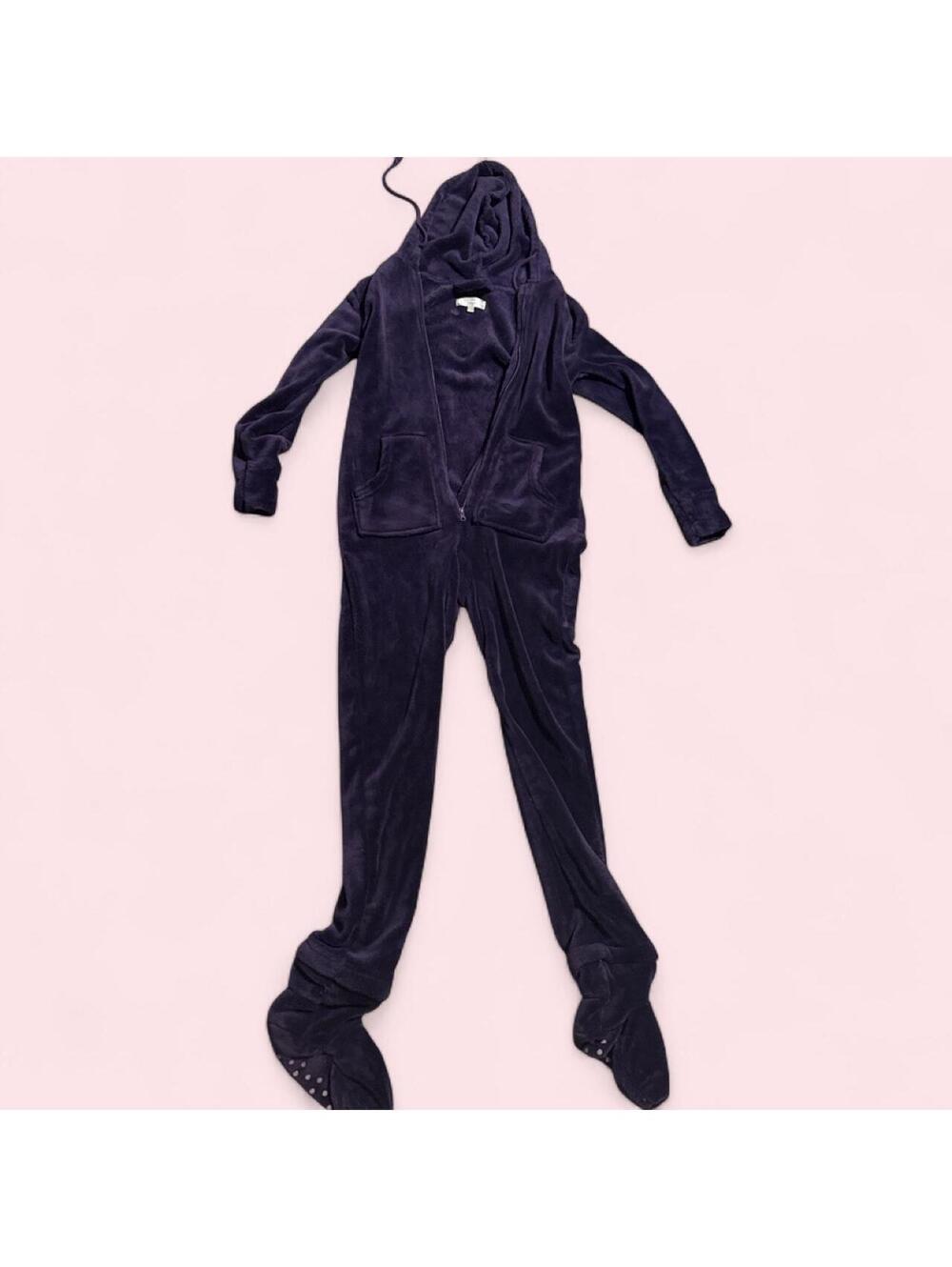 Alexander Del Rossa Women's Purple and Navy Pajama